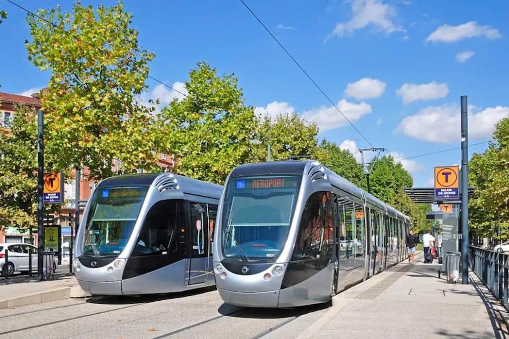 Le Studio Jardin D'Eden Metro Palais De Justice Apartman Toulouse Kültér fotó